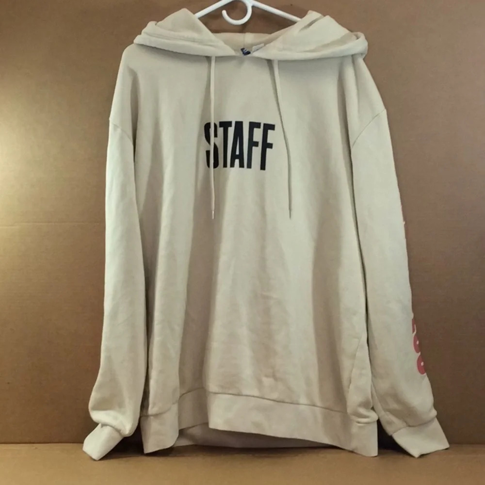 H&M Divided  Justin Bieber Purpose Tour Staff Hoodie Mens XL